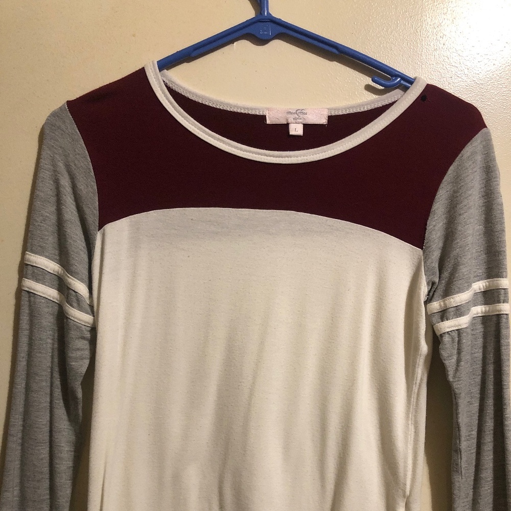 Dillards Moa Moa quarter sleeve